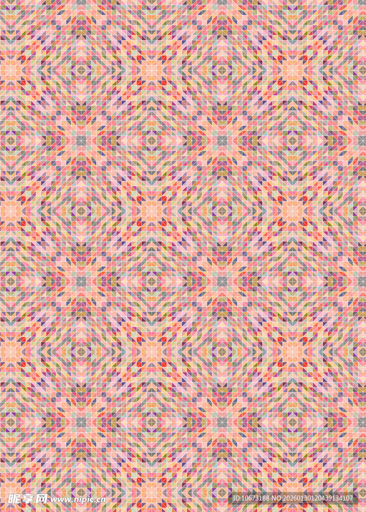 复古风几何图案纹理背景