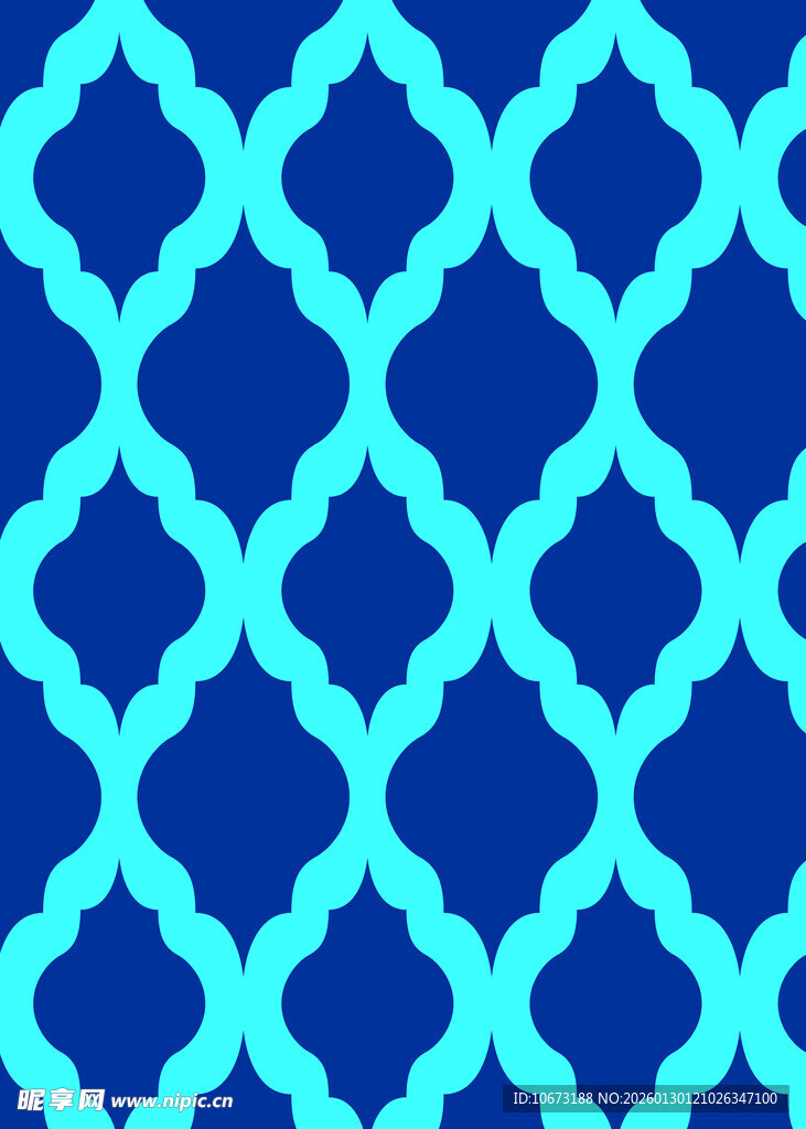 蓝绿几何图案纹理背景