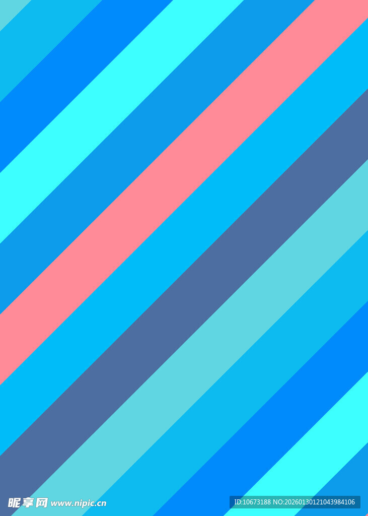 蓝粉斜纹几何图案背景