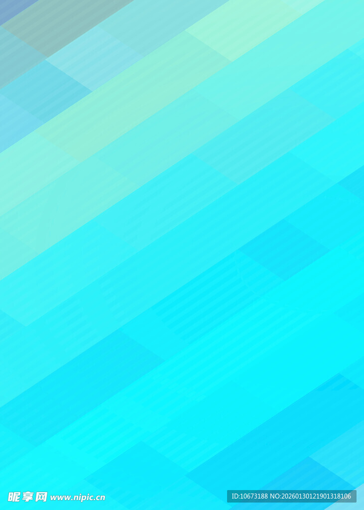 蓝绿色几何渐变背景图