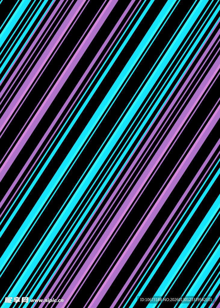彩色斜条纹几何图案背景