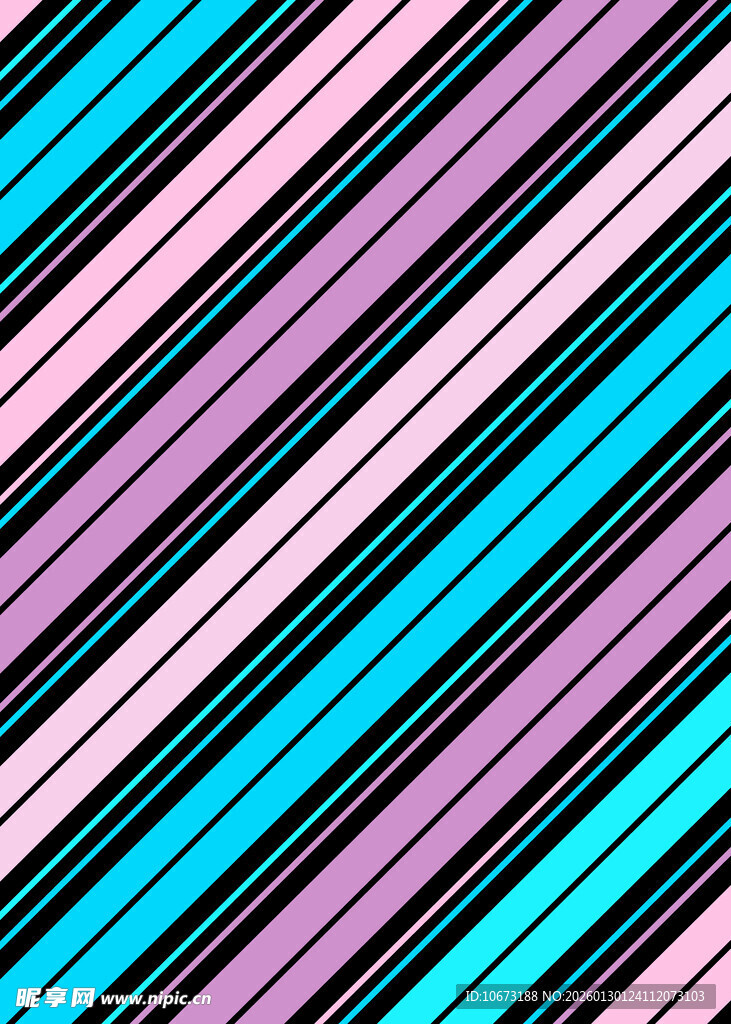 彩色斜条纹图案背景