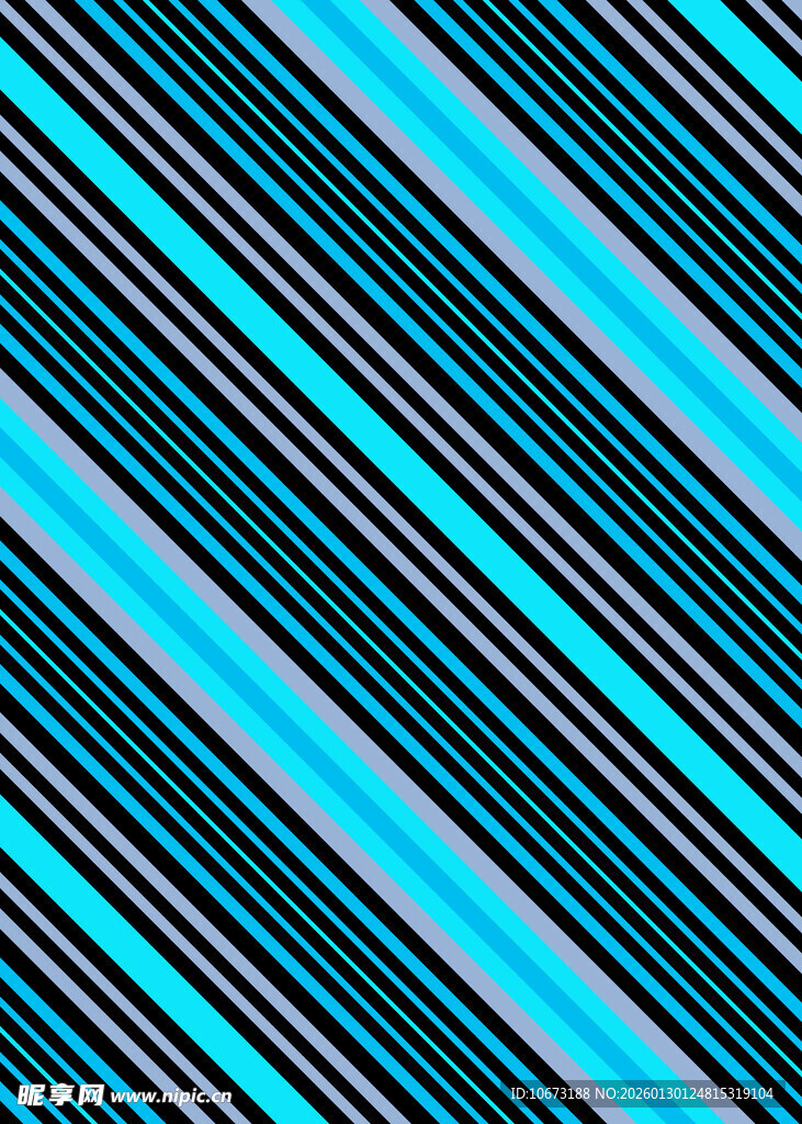 蓝黑斜纹条纹图案背景