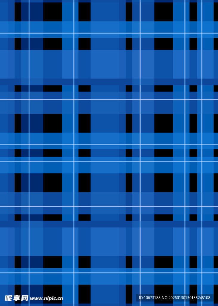 蓝色格子纹理背景图案