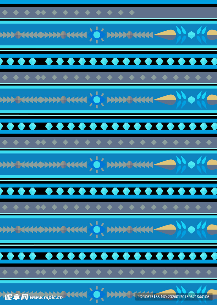 蓝色条纹背景纹理图案