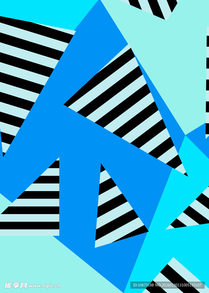 几何抽象图案背景