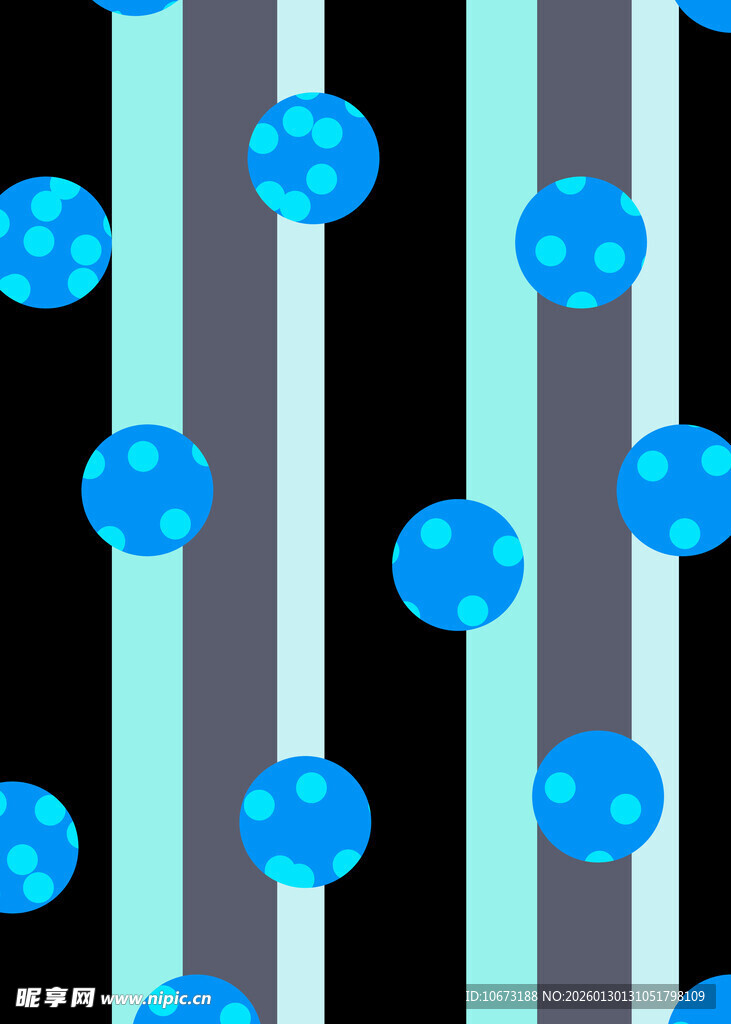 蓝点条纹图案背景