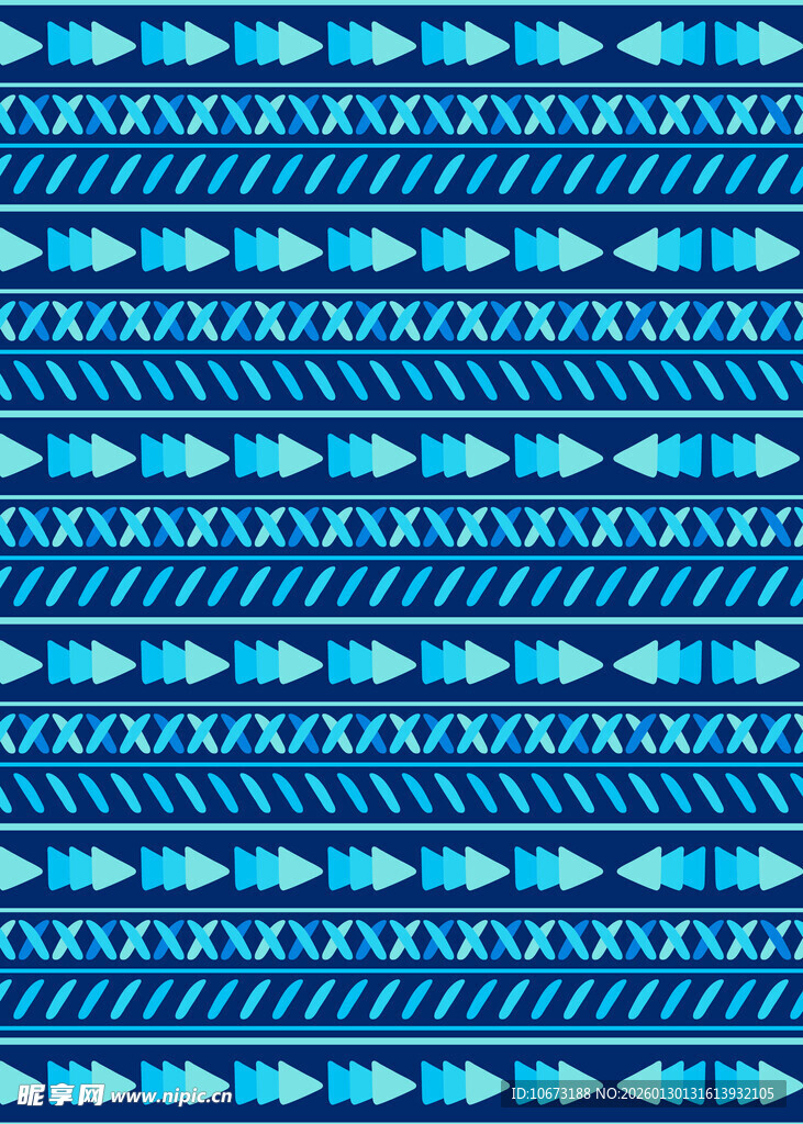 蓝色条纹几何图案背景