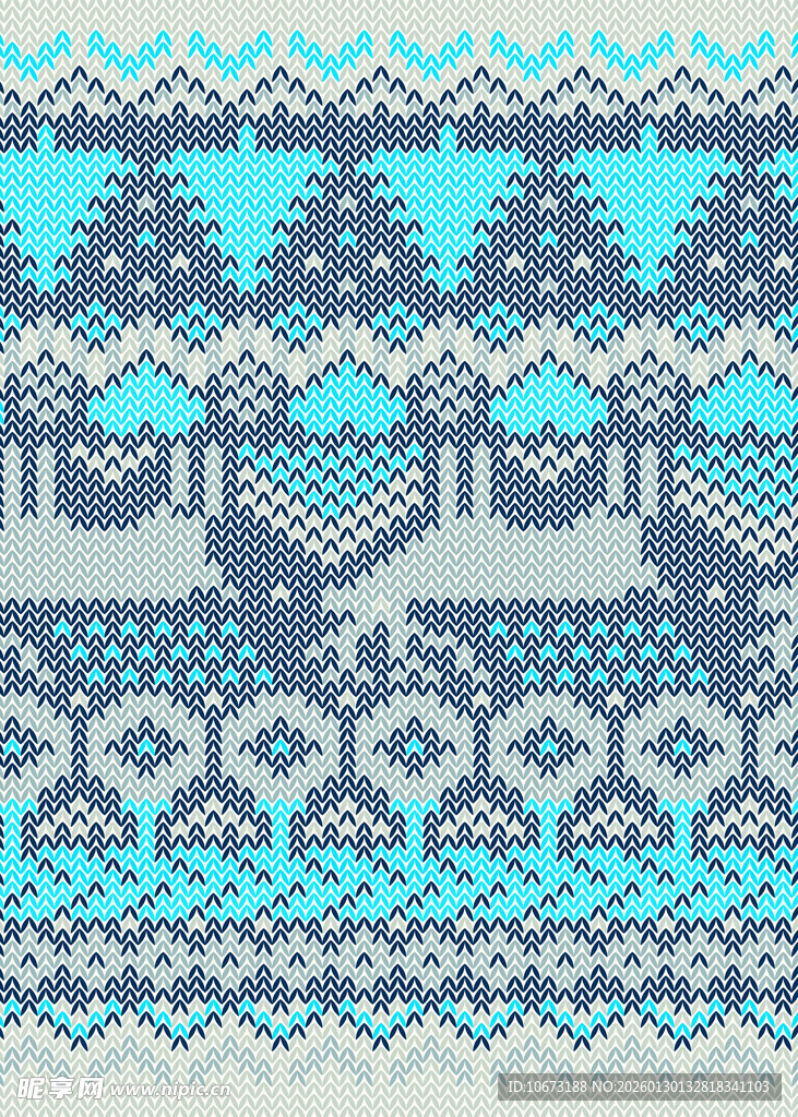 北欧风针织图案纹理