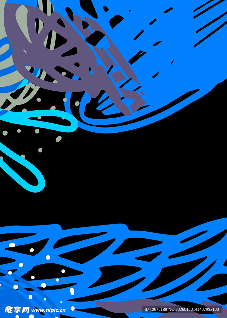 抽象动感线条艺术图案