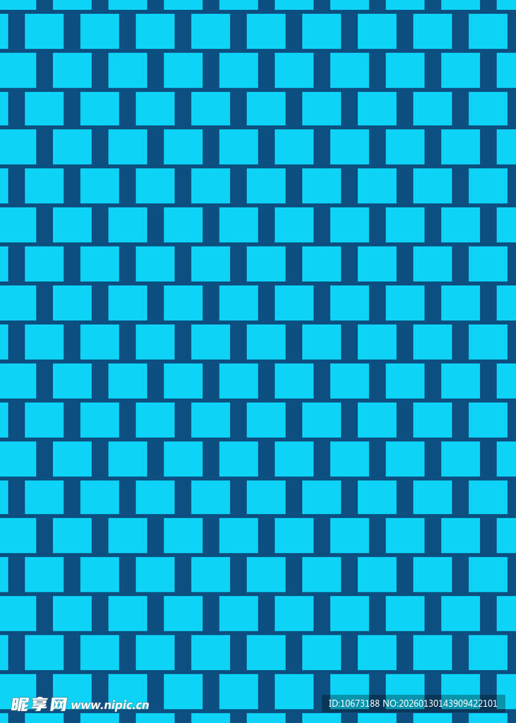 蓝色方格纹理背景图案