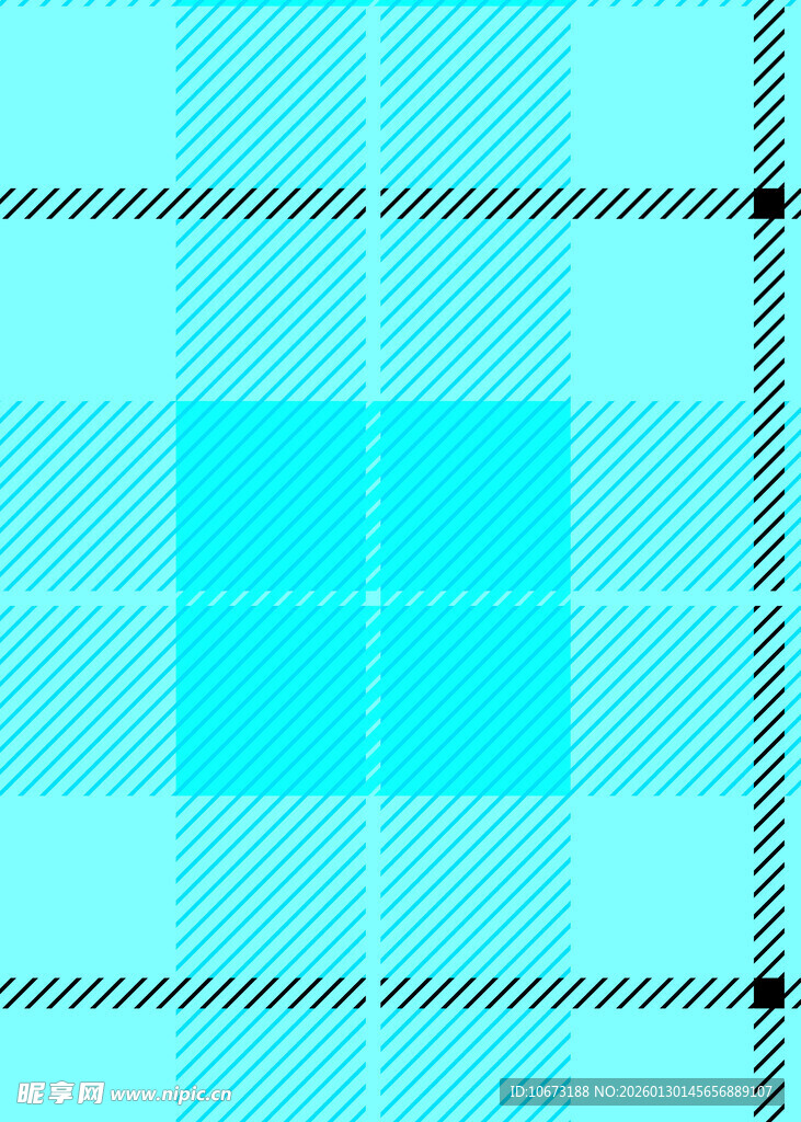 浅蓝色格子图案背景