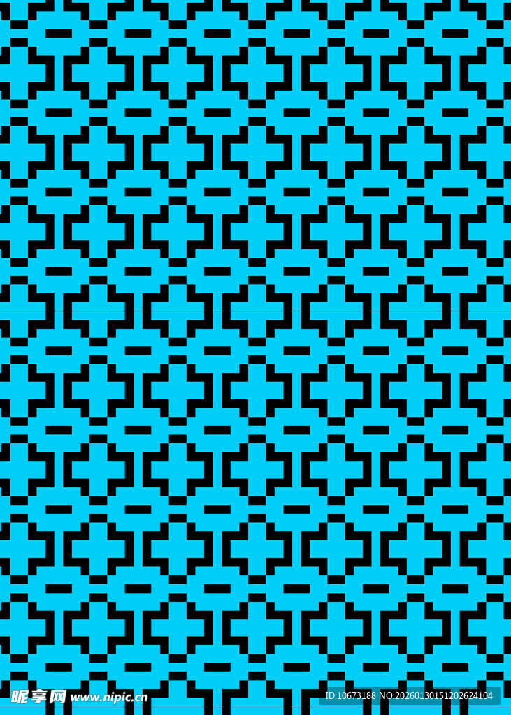 蓝绿色几何图案纹理背景