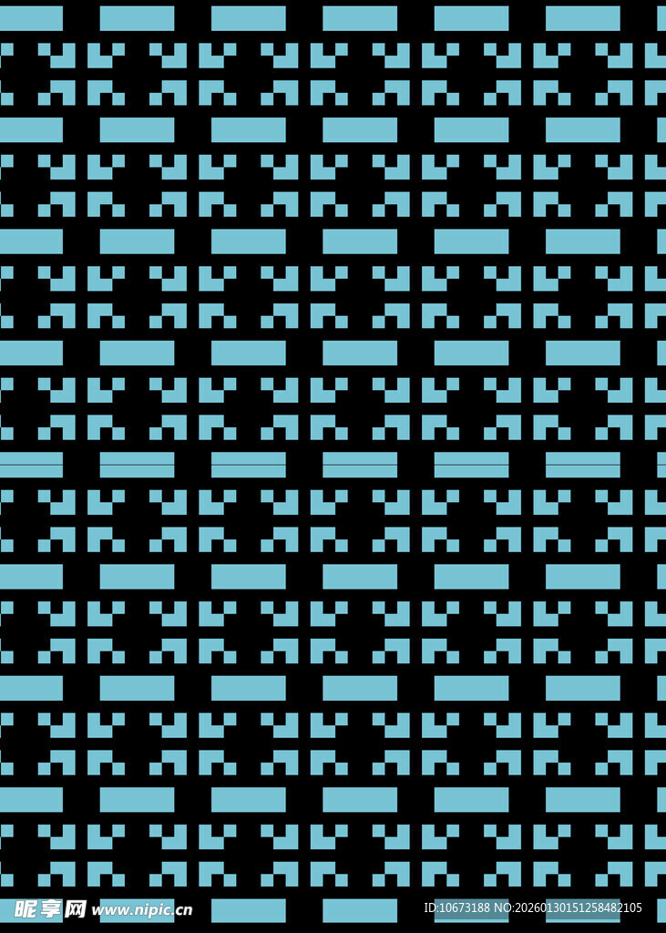 蓝黑几何图案背景纹理