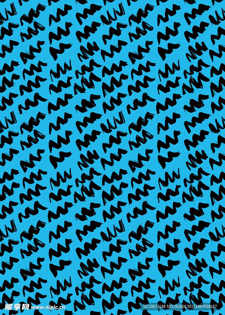 蓝黑格纹织物纹理图案