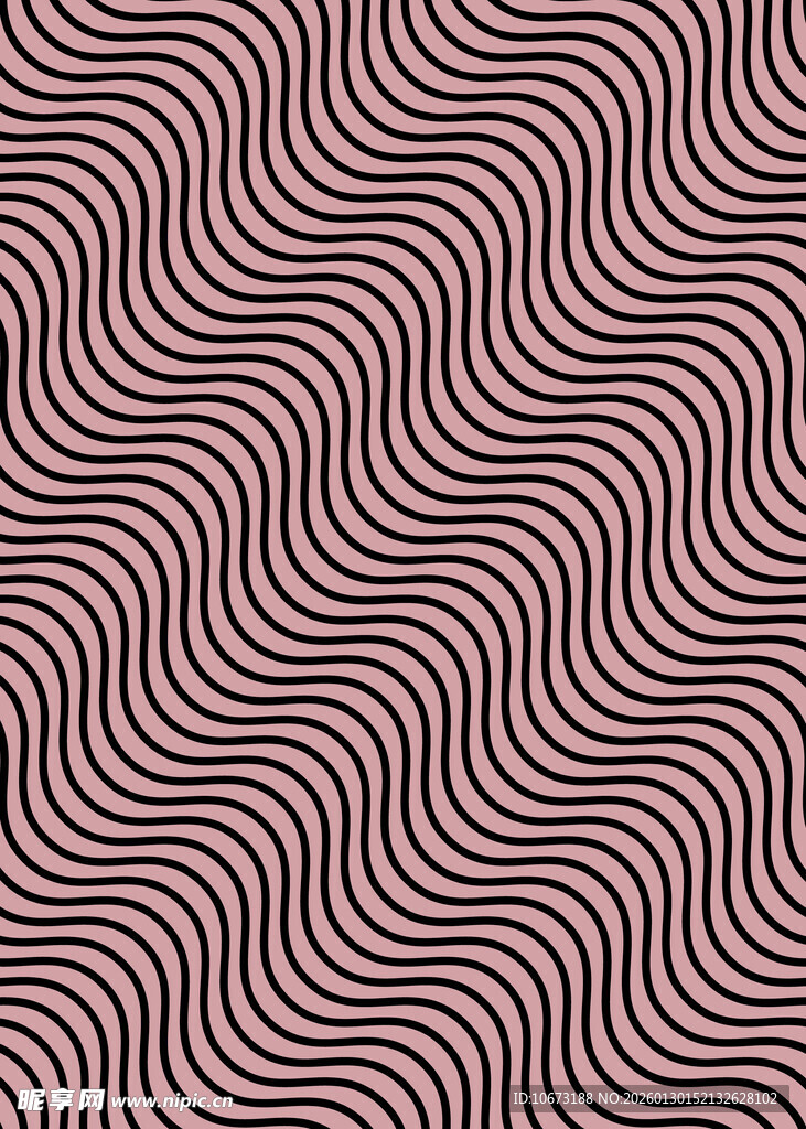 波浪线条几何图案纹理