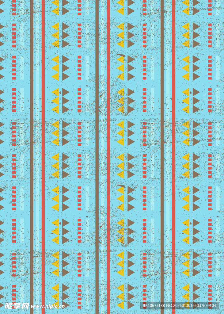 蓝色条纹数字图案背景