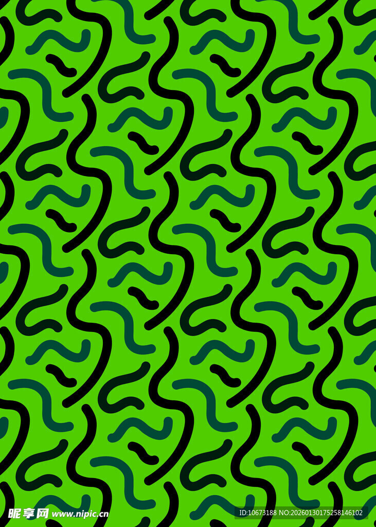 绿色螺旋图案纹理背景