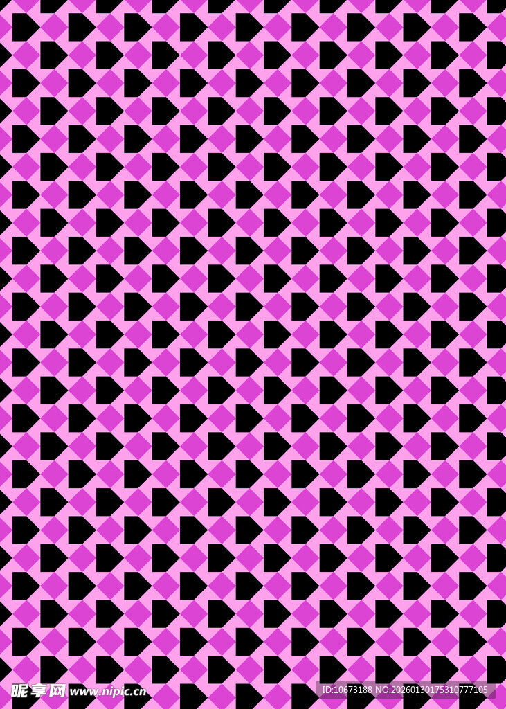 紫色六边形图案背景