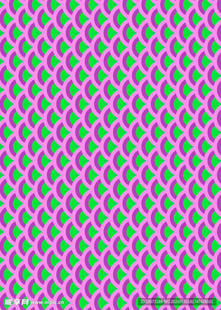 粉绿几何图案背景纹理