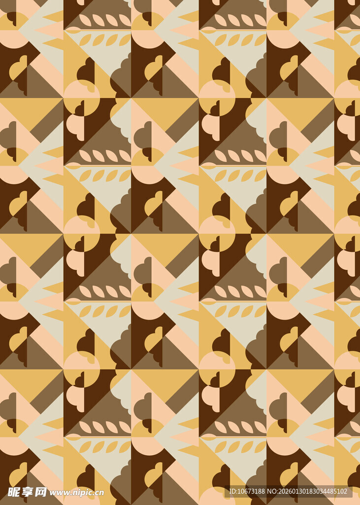 几何图案无缝背景纹理