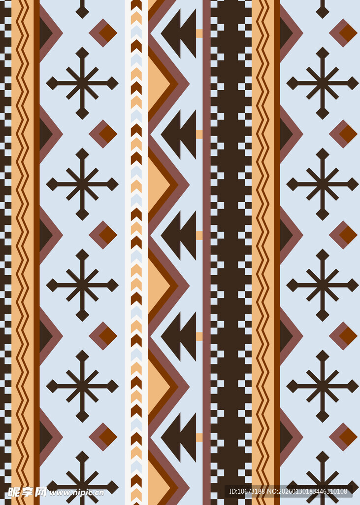 几何图案民族风装饰纹理