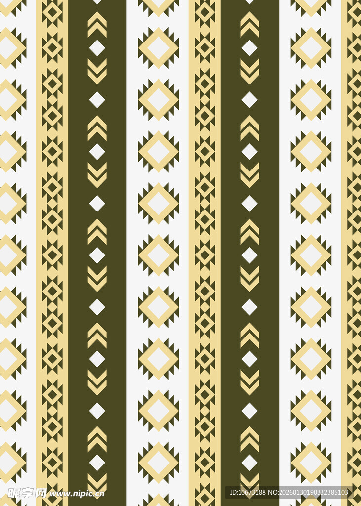 复古几何花纹装饰图案