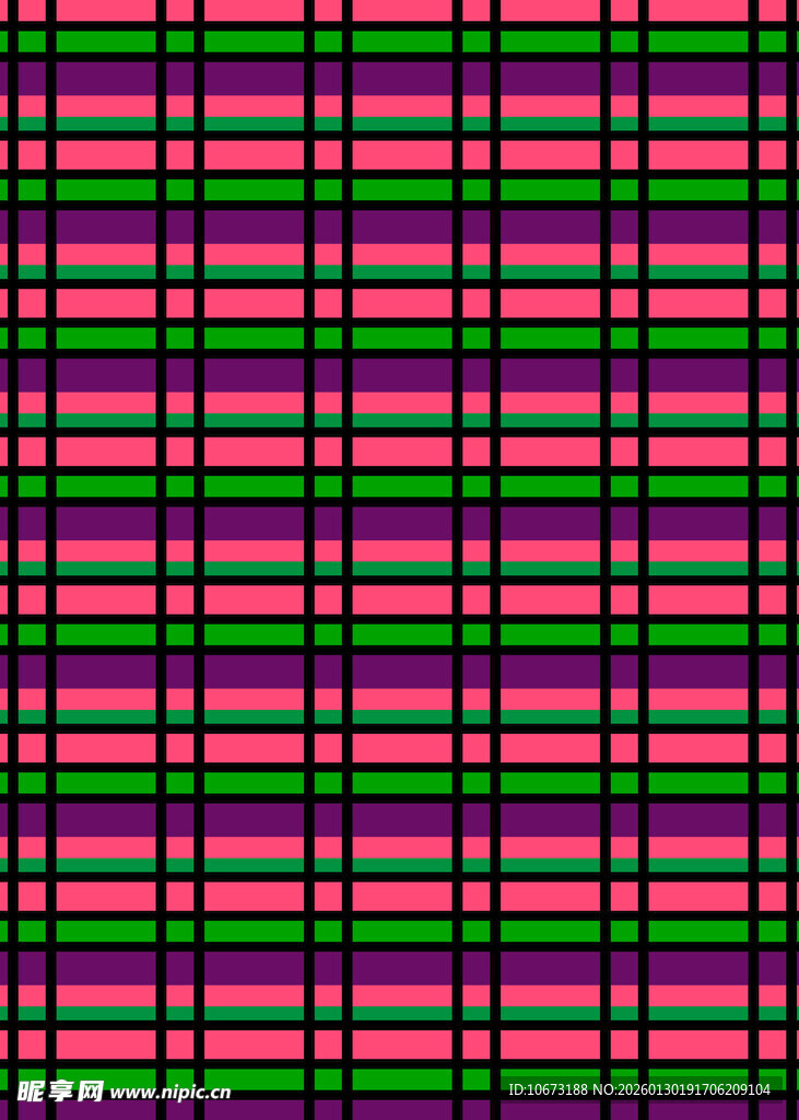 彩色条纹格子纹理图案
