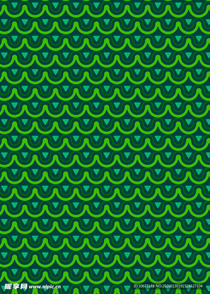 绿色几何图案高清背景图