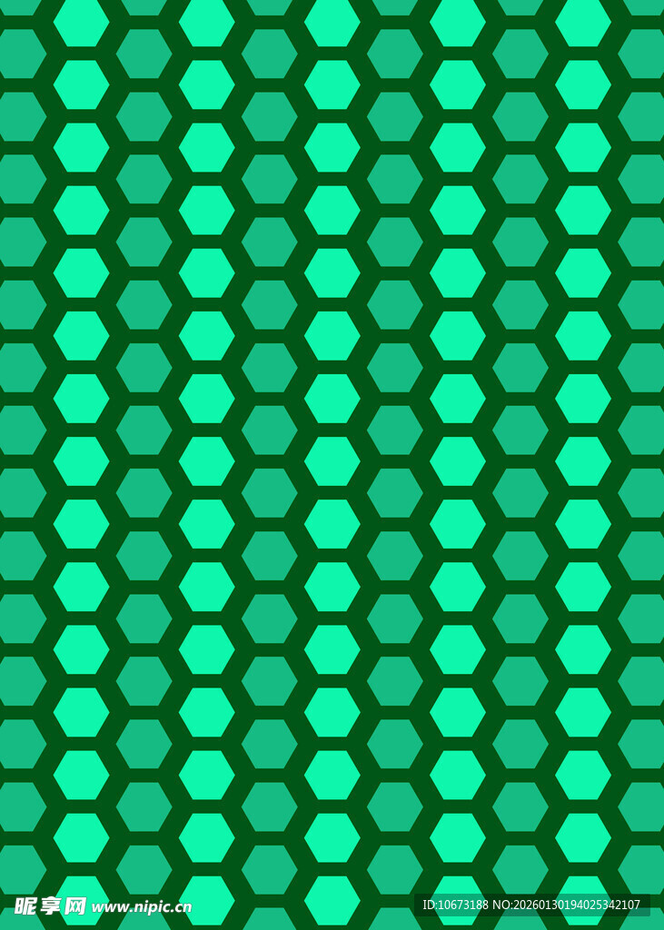 绿色圆点几何图案背景