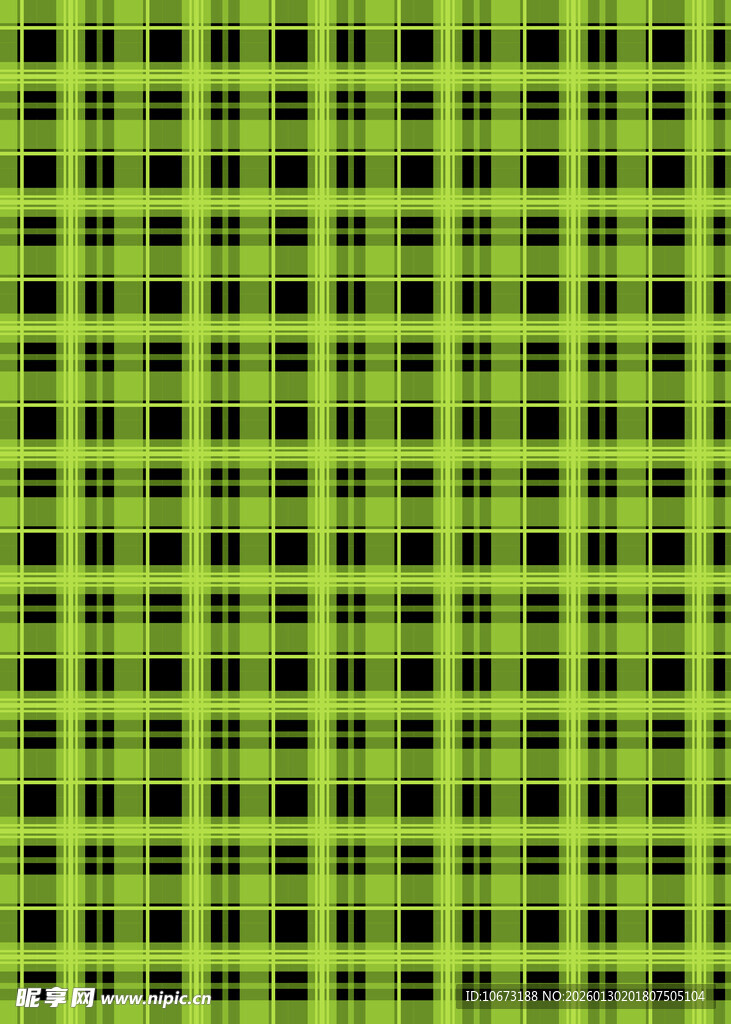 绿色格子图案背景