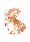 马年传统国风骏马素材