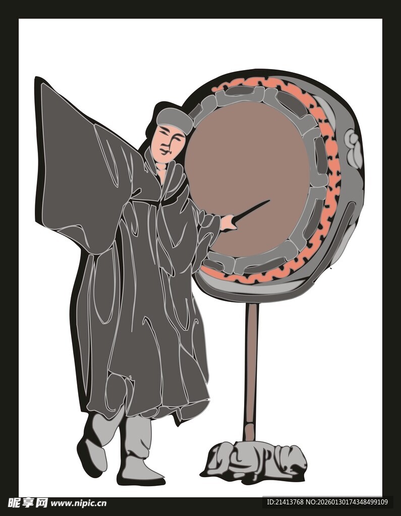 魔法师于圆盘前施法演示