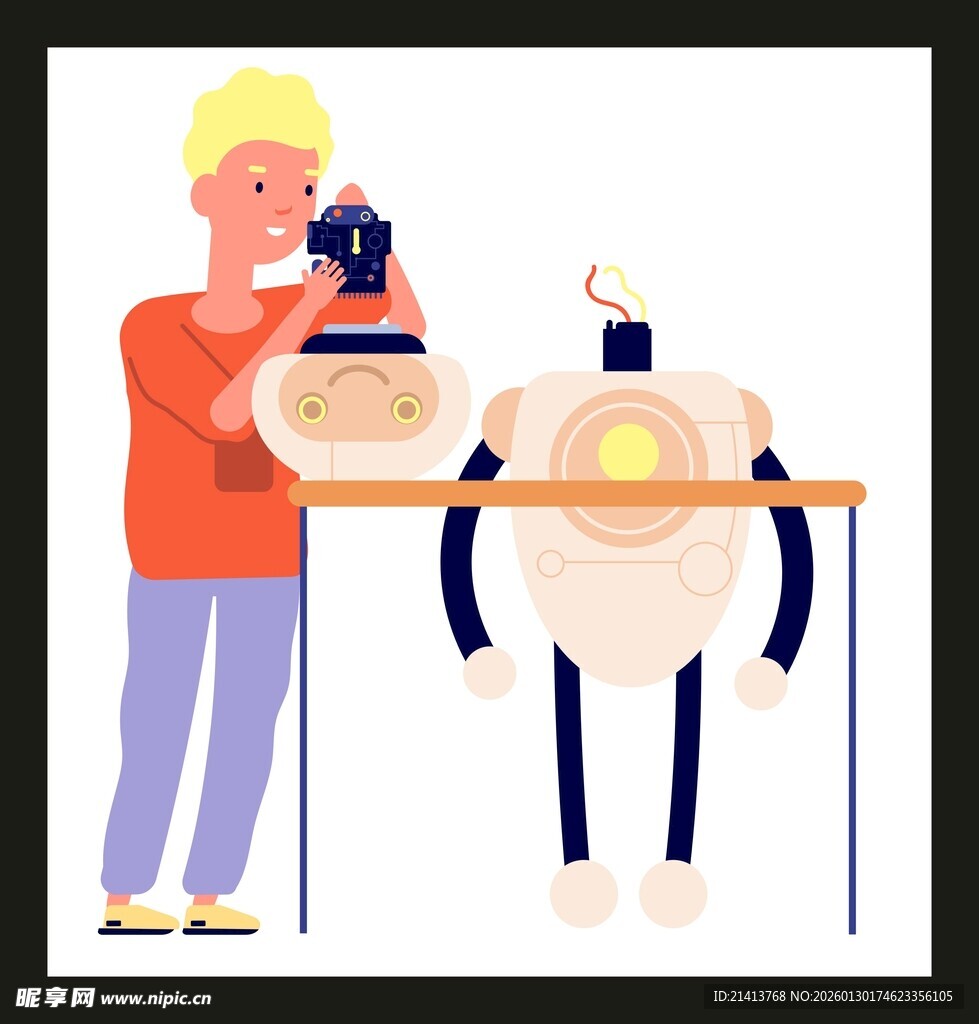 人类与机器人共同进行实验