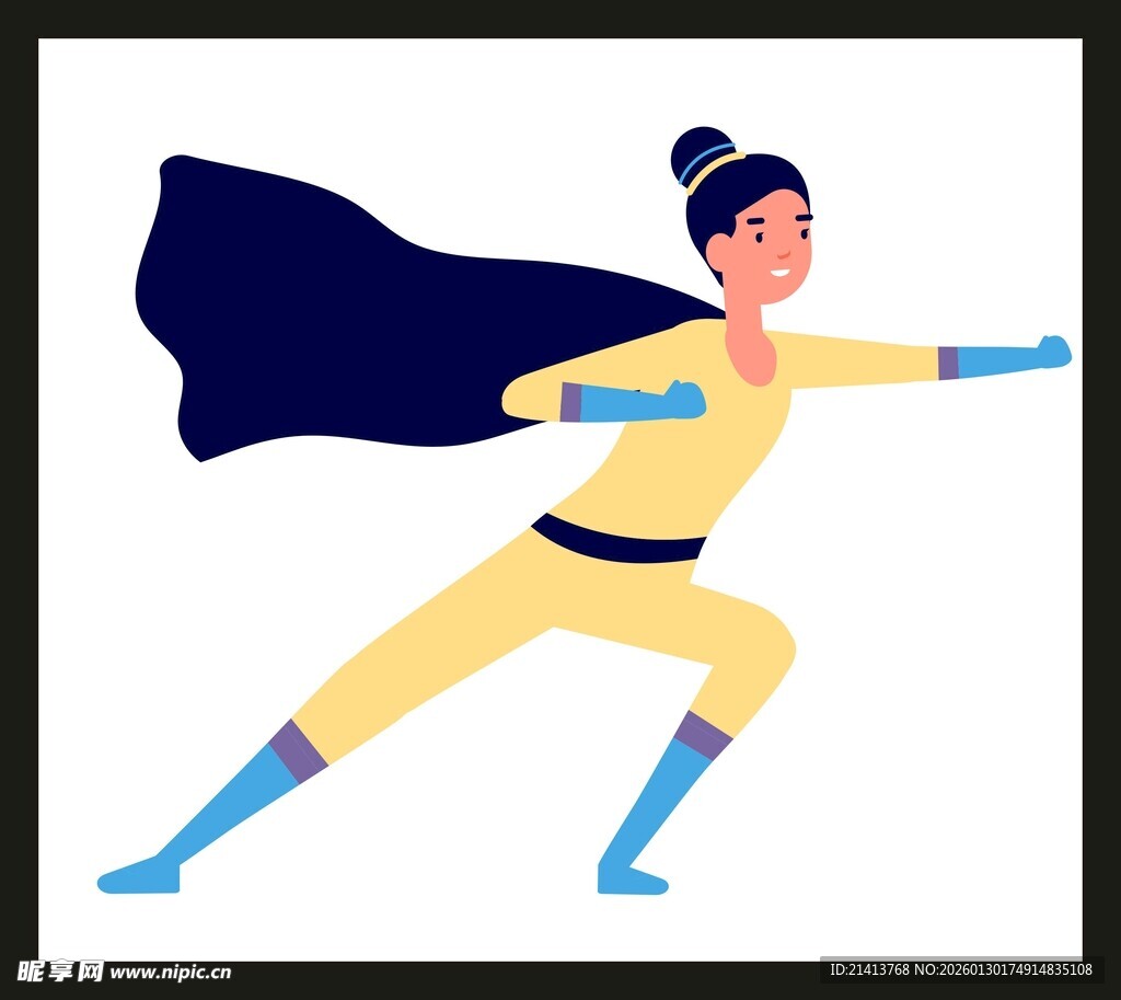 奔跑的超级女英雄