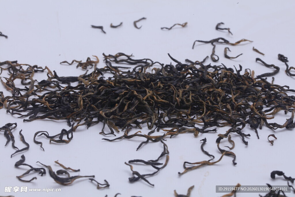 优质散装茶叶特写