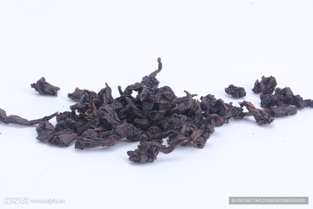 优质乌龙茶茶叶特写