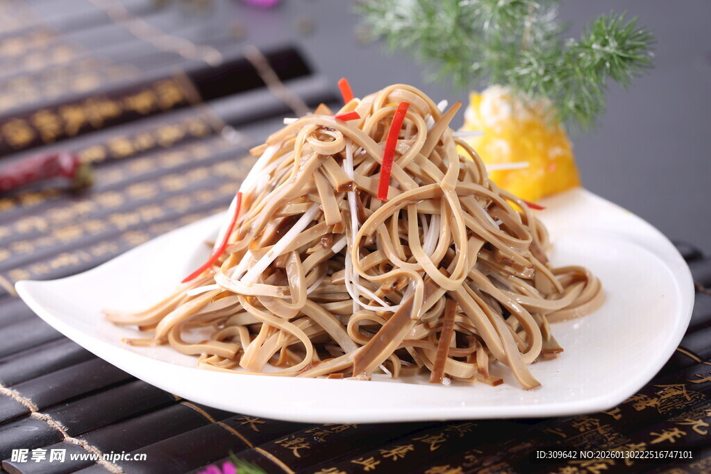 美味凉拌豆腐丝