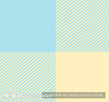 清新四色简约几何背景图