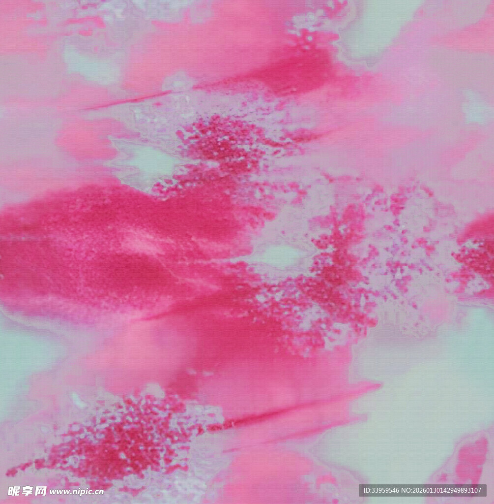 粉蓝渐变水彩抽象背景图
