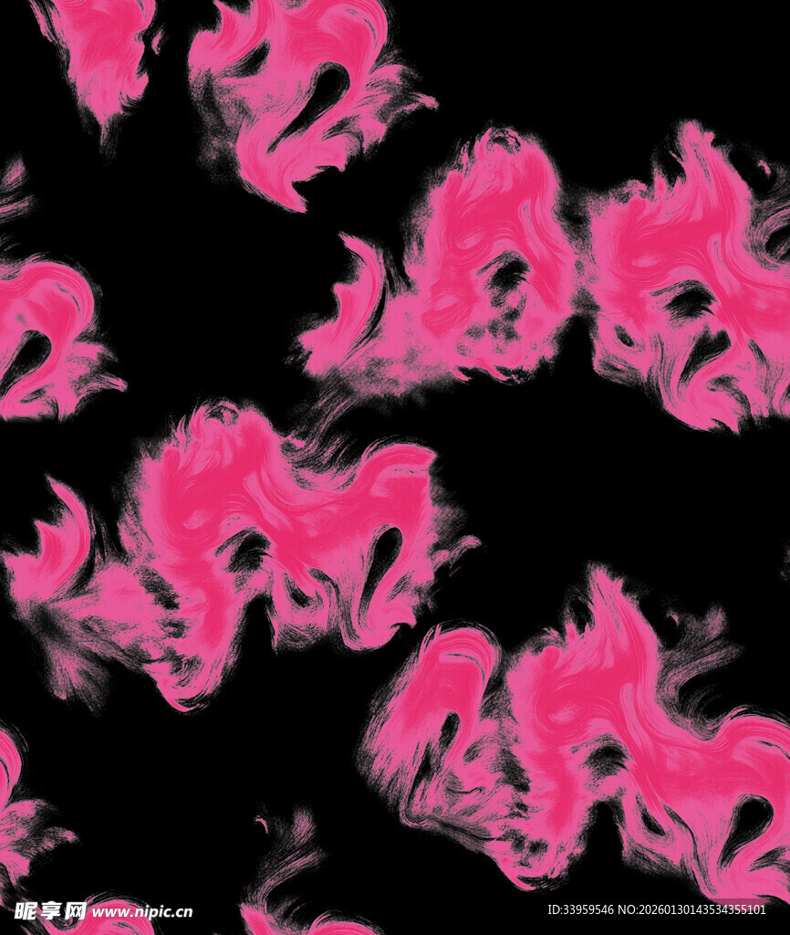 粉色烟雾图案背景纹理