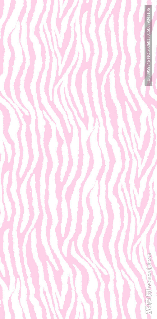 粉色波浪纹简约背景图案