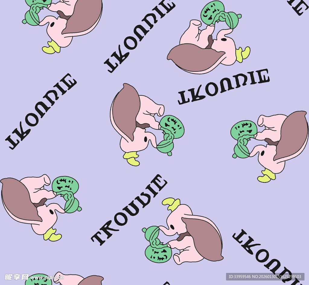 刺猬图案背景可爱风设计