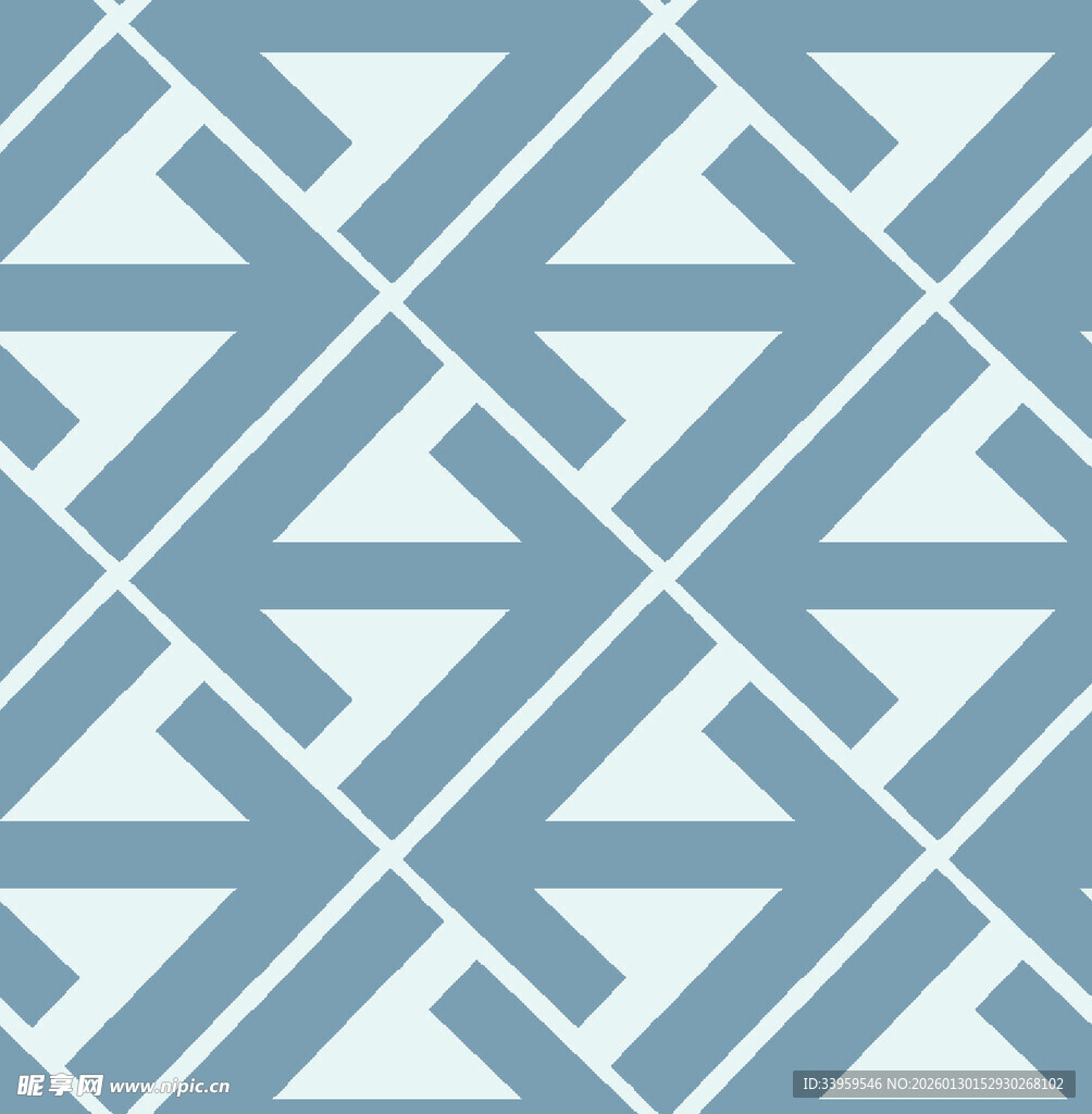 蓝白几何图案纹理背景