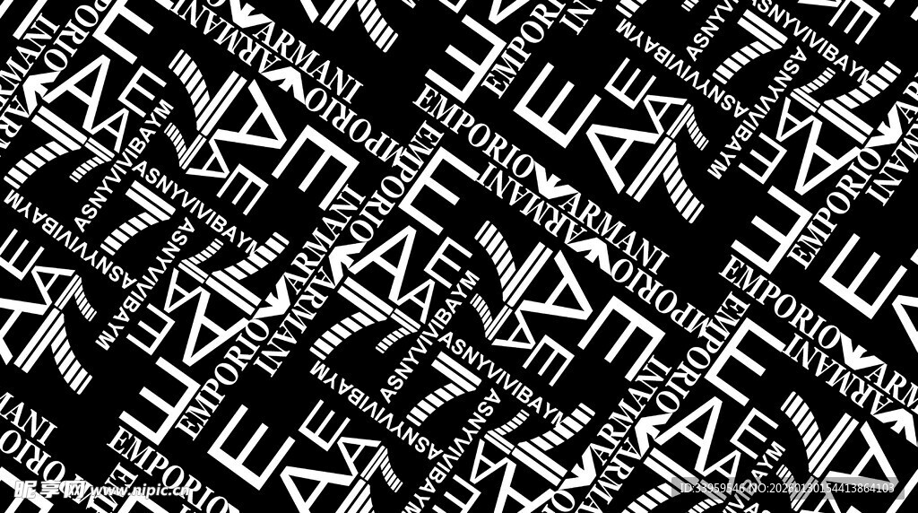 黑白几何图案纹理背景