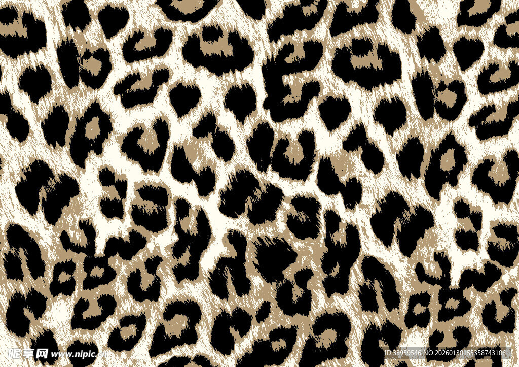 豹纹图案纹理