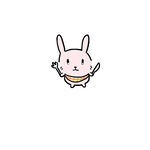 可爱卡通小兔子形象