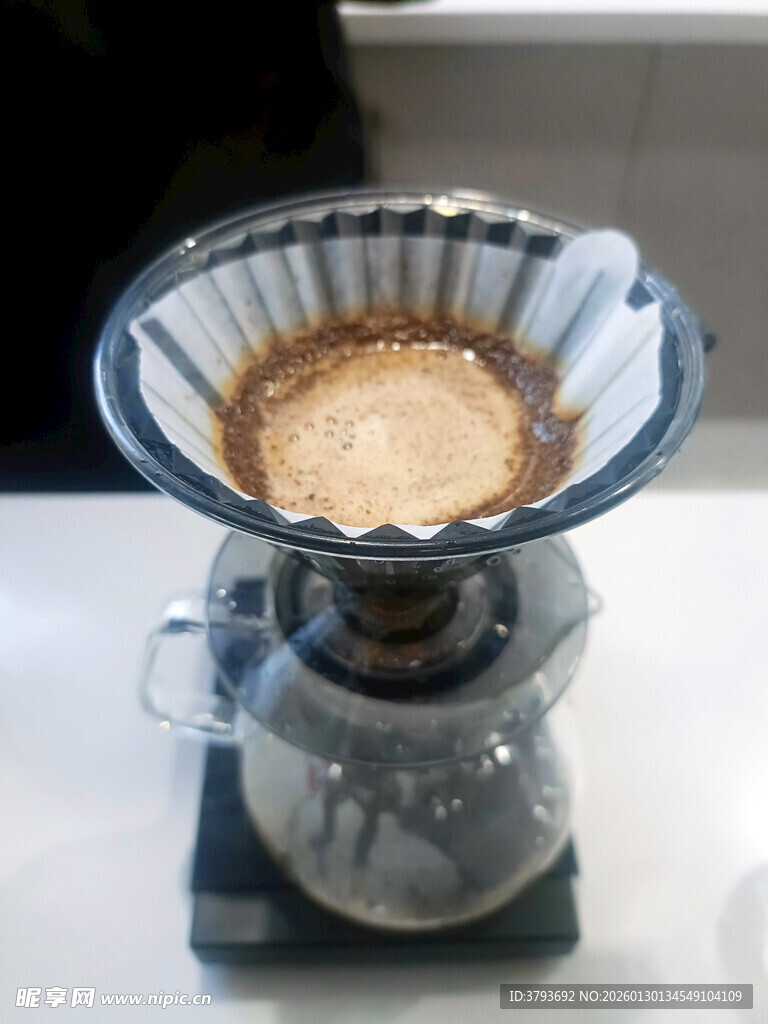 手冲咖啡制作过程