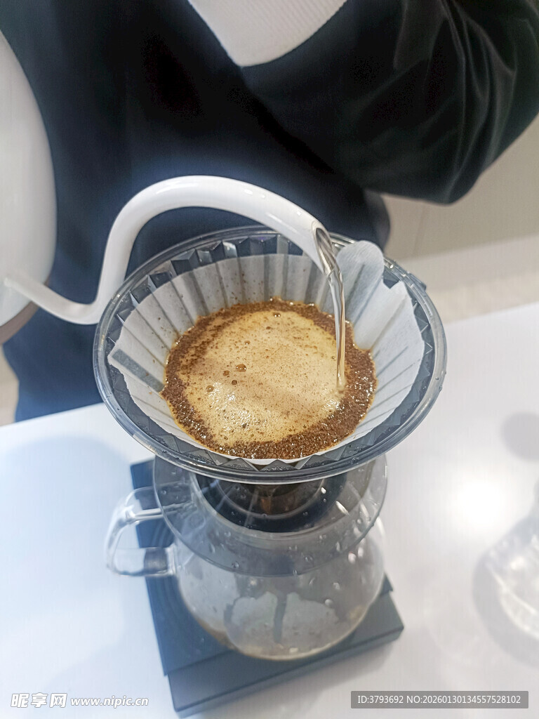 手冲咖啡制作过程