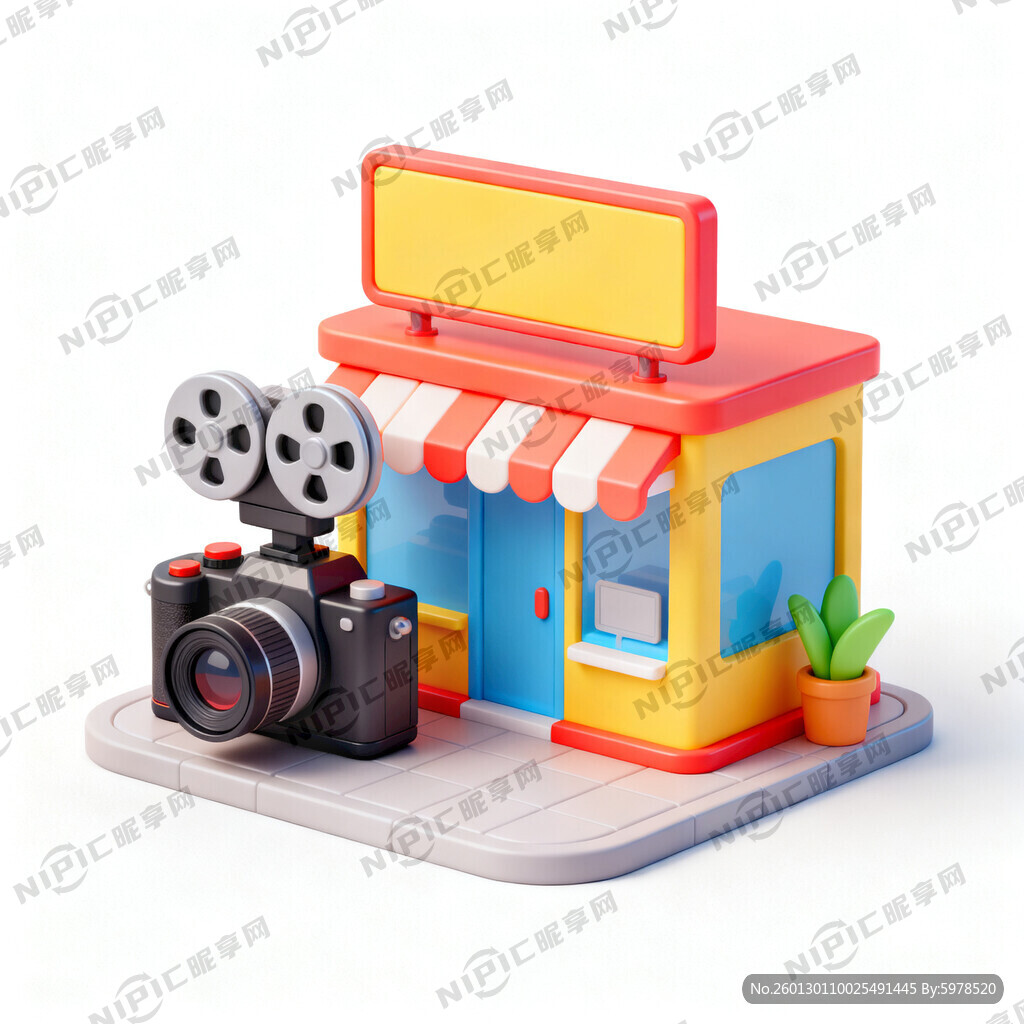 照相、录像、做各种广告招牌的门